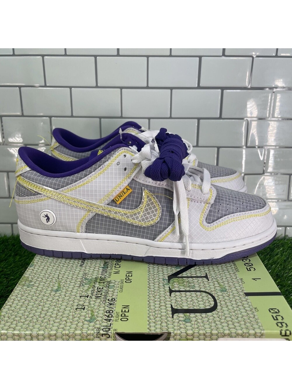 Nike Dunk Low x Union Passport 8.5 Men “Court Purple” 10W